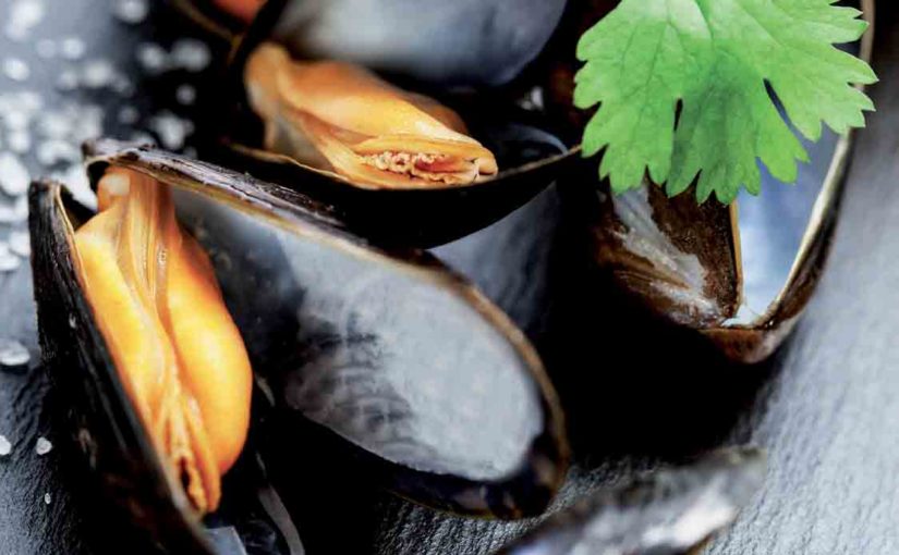 Roulé aux moules de bouchot de Normandie